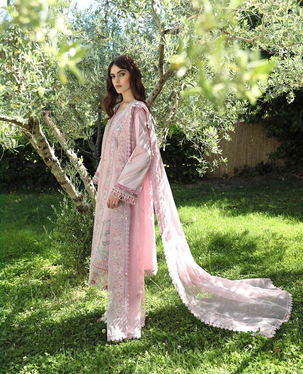 Republic Womenswear | Aylin Summer Lawn 24 | Meleze (D4-B) - Aqsa Fabrics