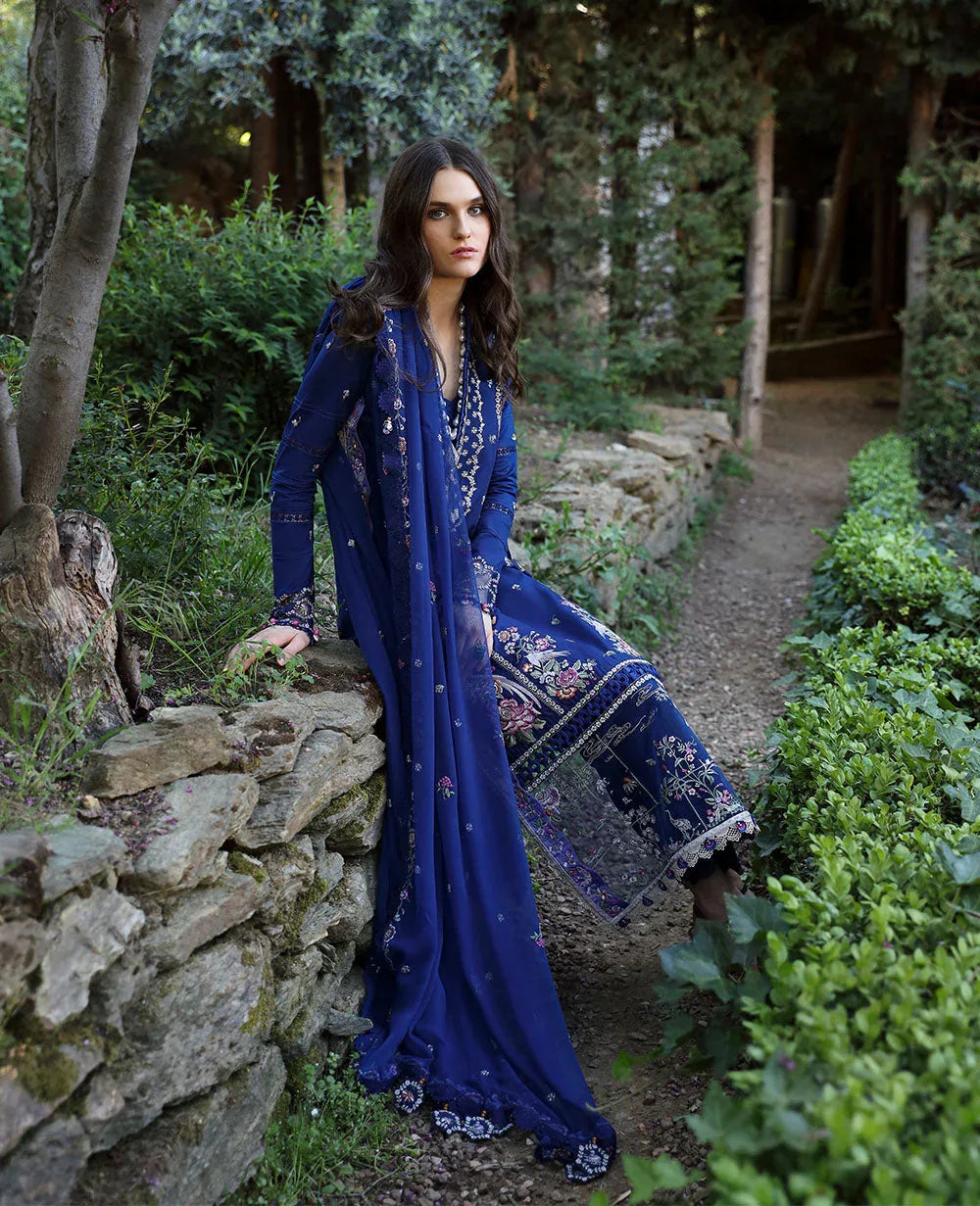 Republic Womenswear | Aylin Summer Lawn 24 | Camellia (D3-A) - Aqsa Fabrics