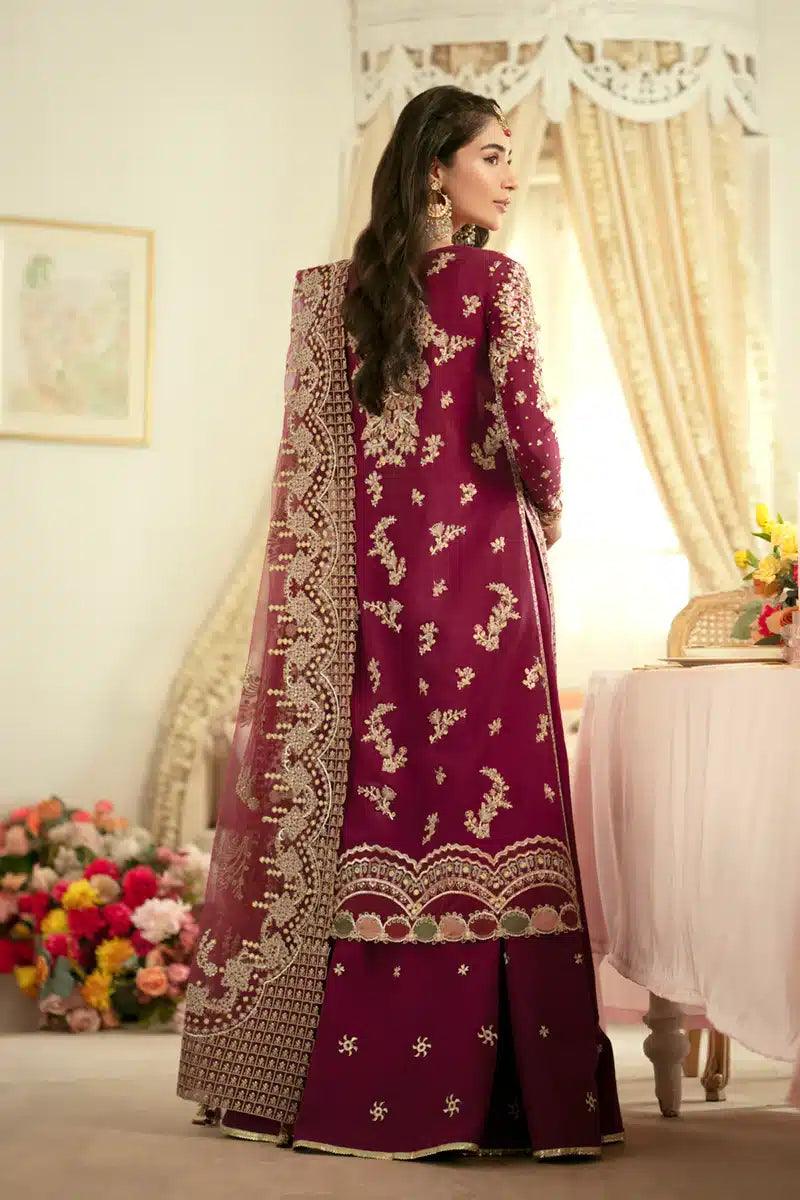 Qalamkar | Dilnaz Wedding Formals | DN-07 ALEENA - Aqsa Fabrics
