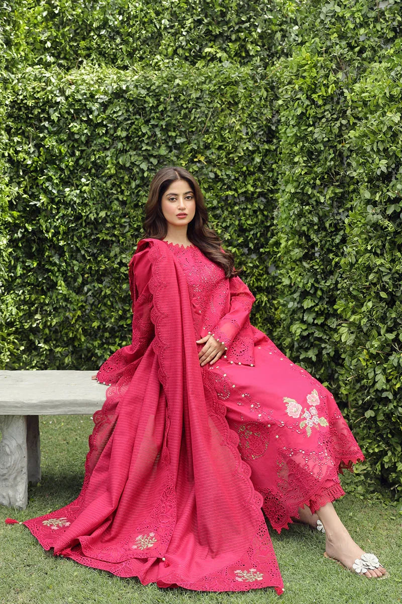 Qalamkar | Festive Lawn 2024 | PS-06 MALIHA - Aqsa Fabrics
