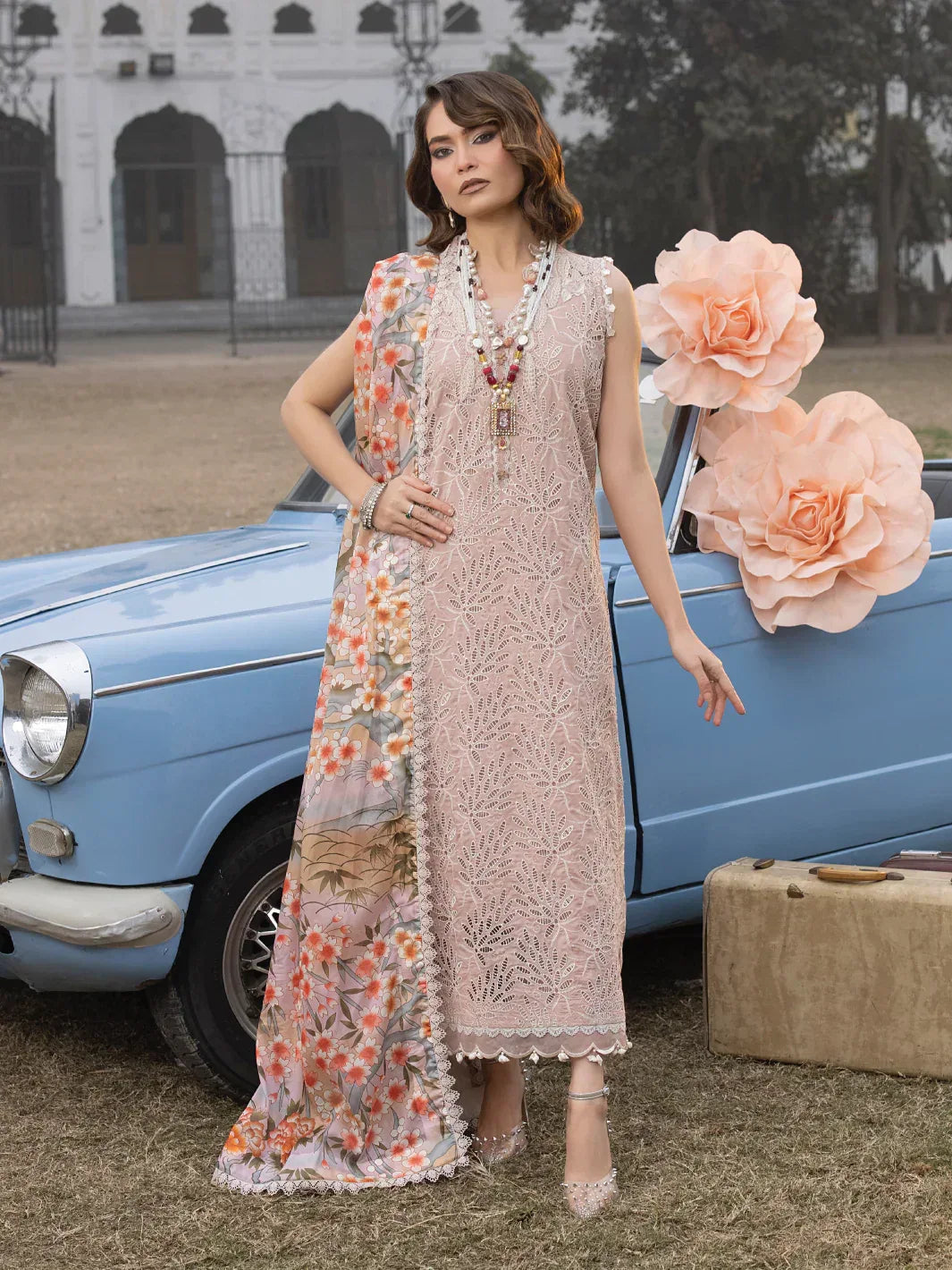 Faiza Faisal | Maya Luxury Lawn | Amirah - Aqsa Fabrics