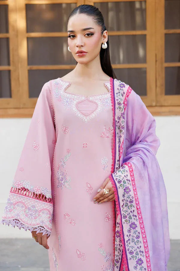 Farasha | Summer Weaves Embroidered Lawn | Petal Bloom - Aqsa Fabrics