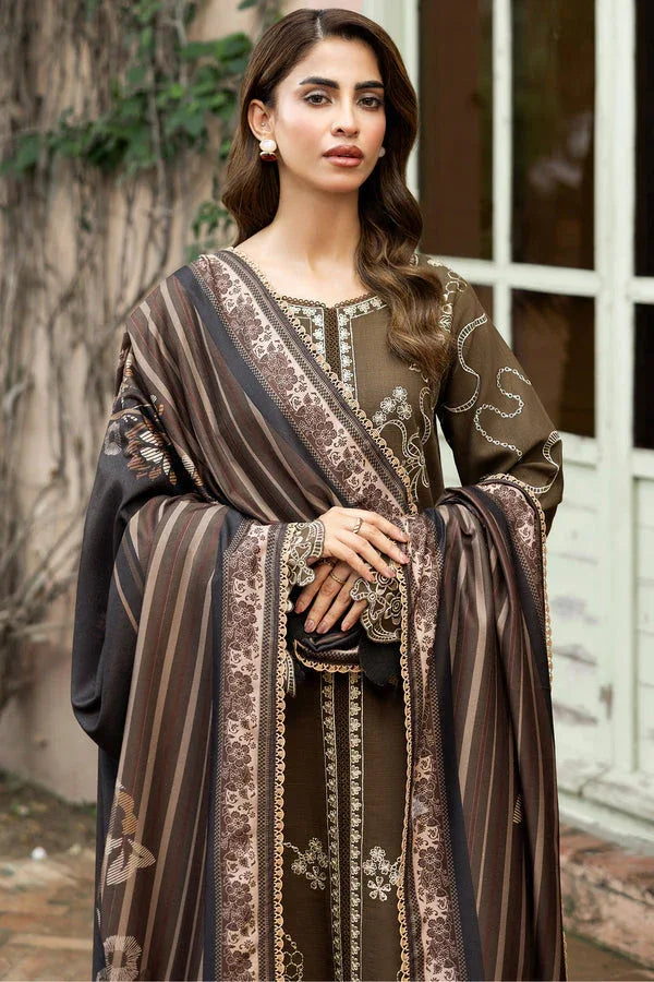 Farasha | Eminence Khaddar 25 | Stonepetal - Aqsa Fabrics