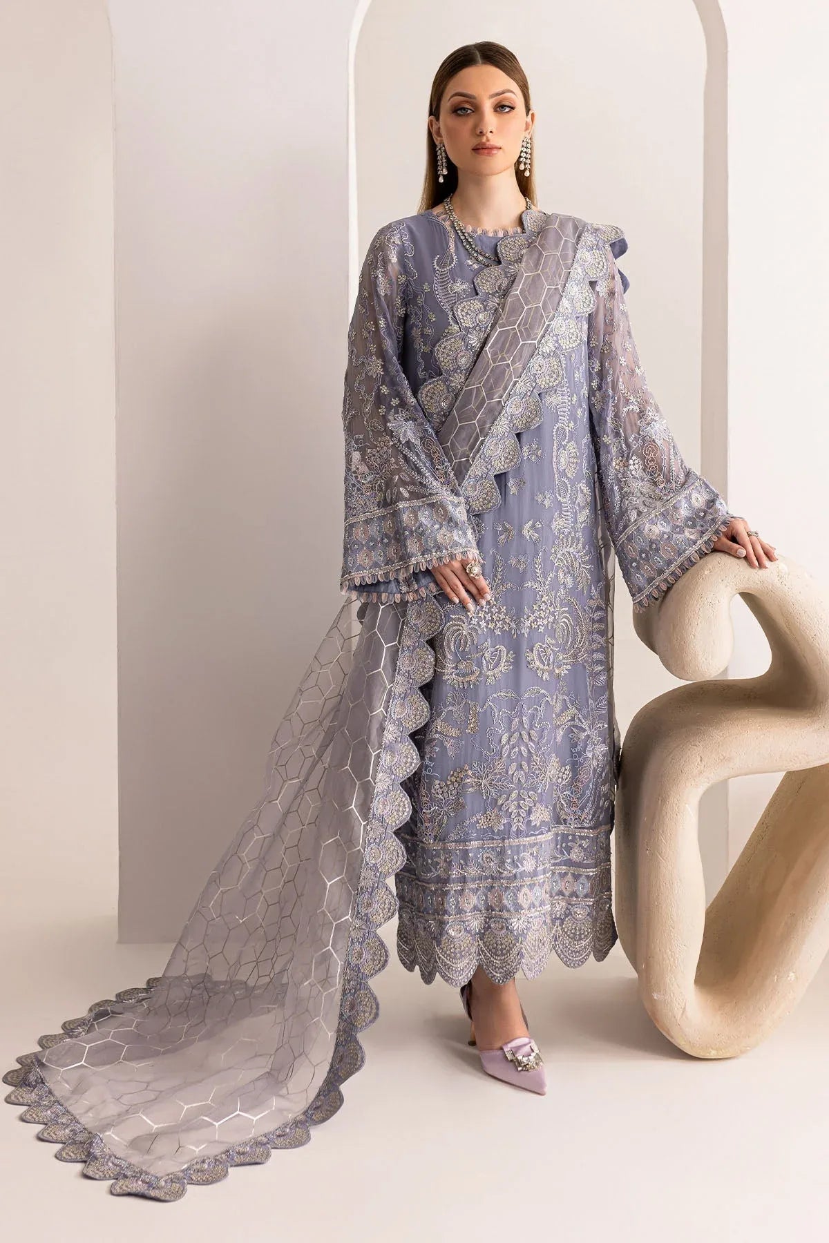 Nureh | Fancy Formals | NP-518 - Aqsa Fabrics