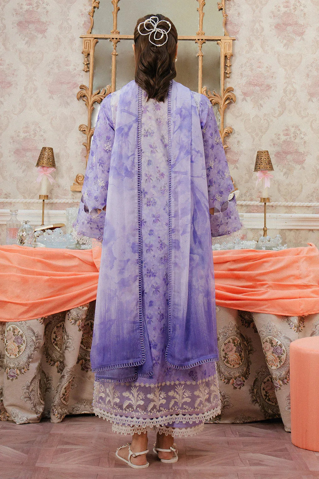 Ayzel | Armelia Printed Lawn 25 | Delilah - Aqsa Fabrics
