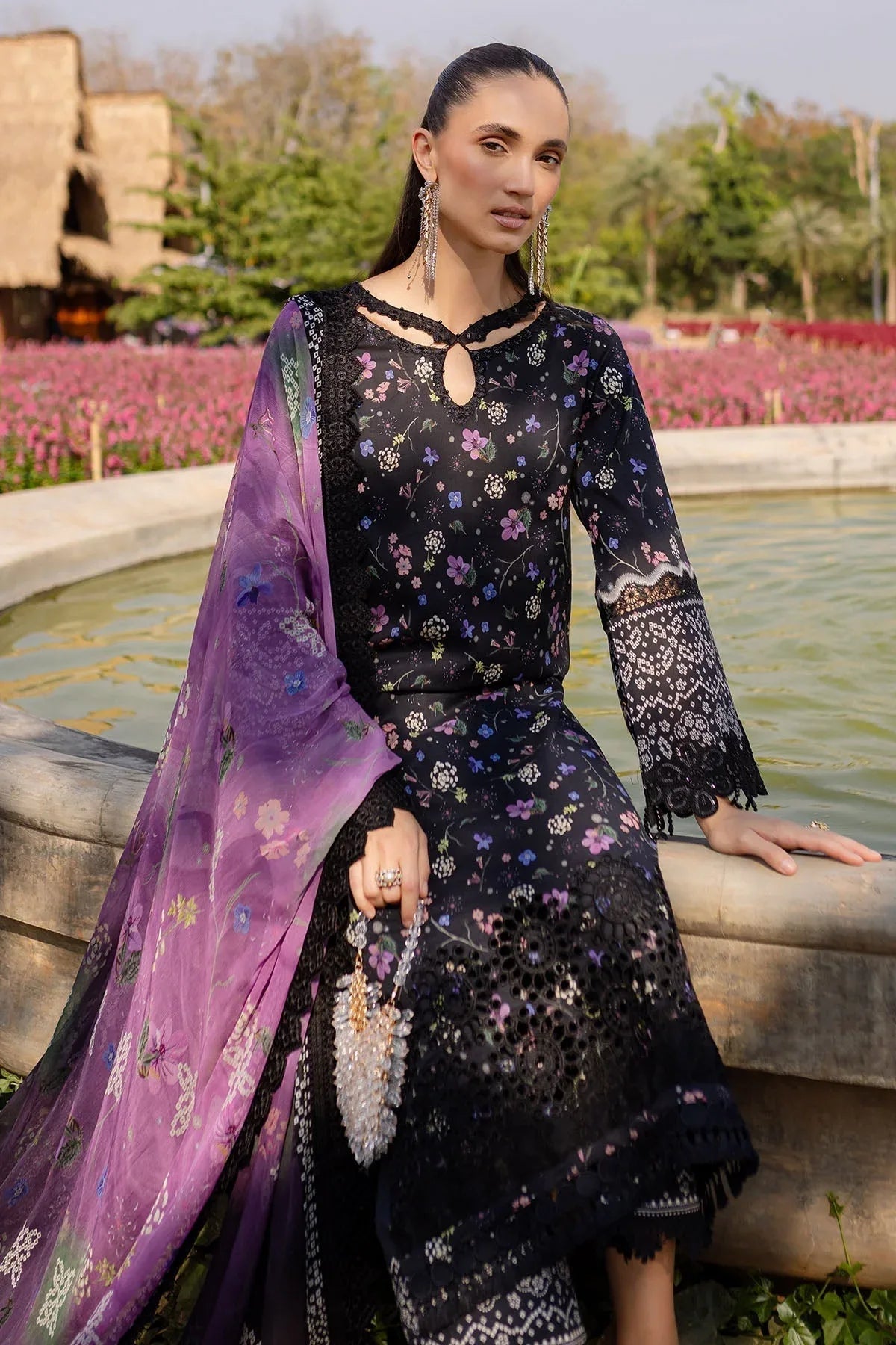 Nureh | Bloom 25 | BL-04 - Aqsa Fabrics