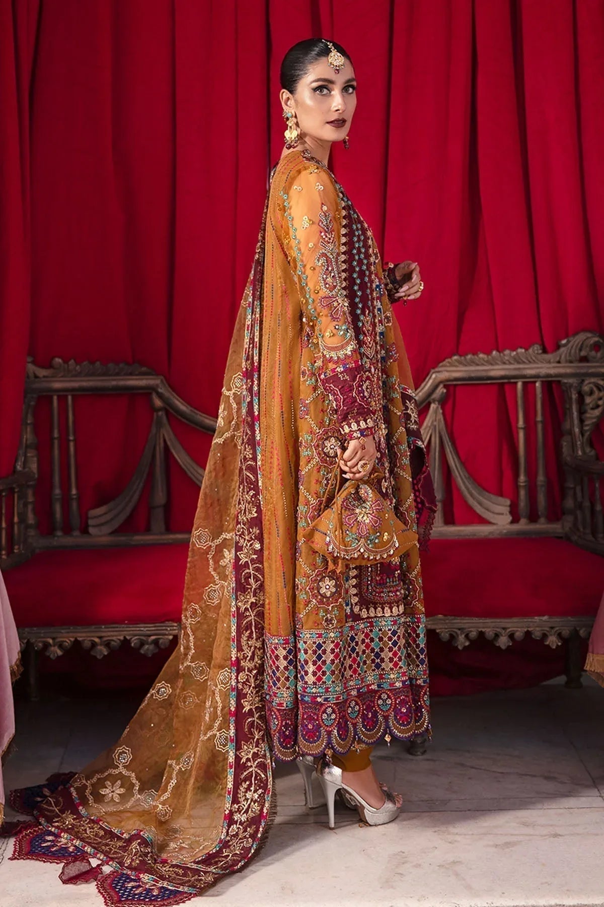 Nureh | Jhoomro Wedding Formals | Gulshan Shirt - Aqsa Fabrics