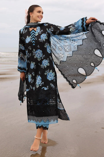 Nureh | Gardenia Embroidered Lawn 25 | NSG-171 - Aqsa Fabrics