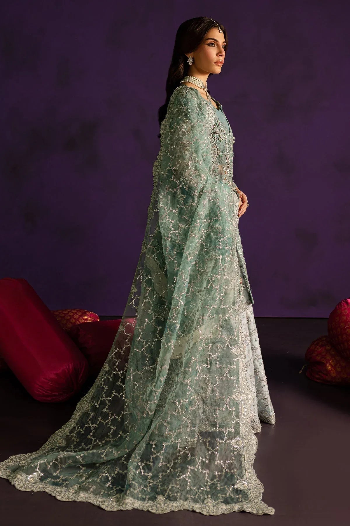 Nureh | Wedding Formals 24 | FP-146 - Aqsa Fabrics