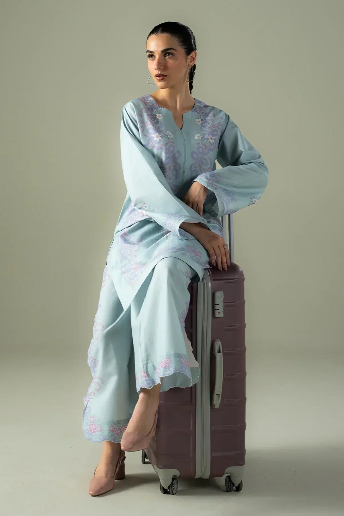 Afrozeh | Cords | Misty - Aqsa Fabrics