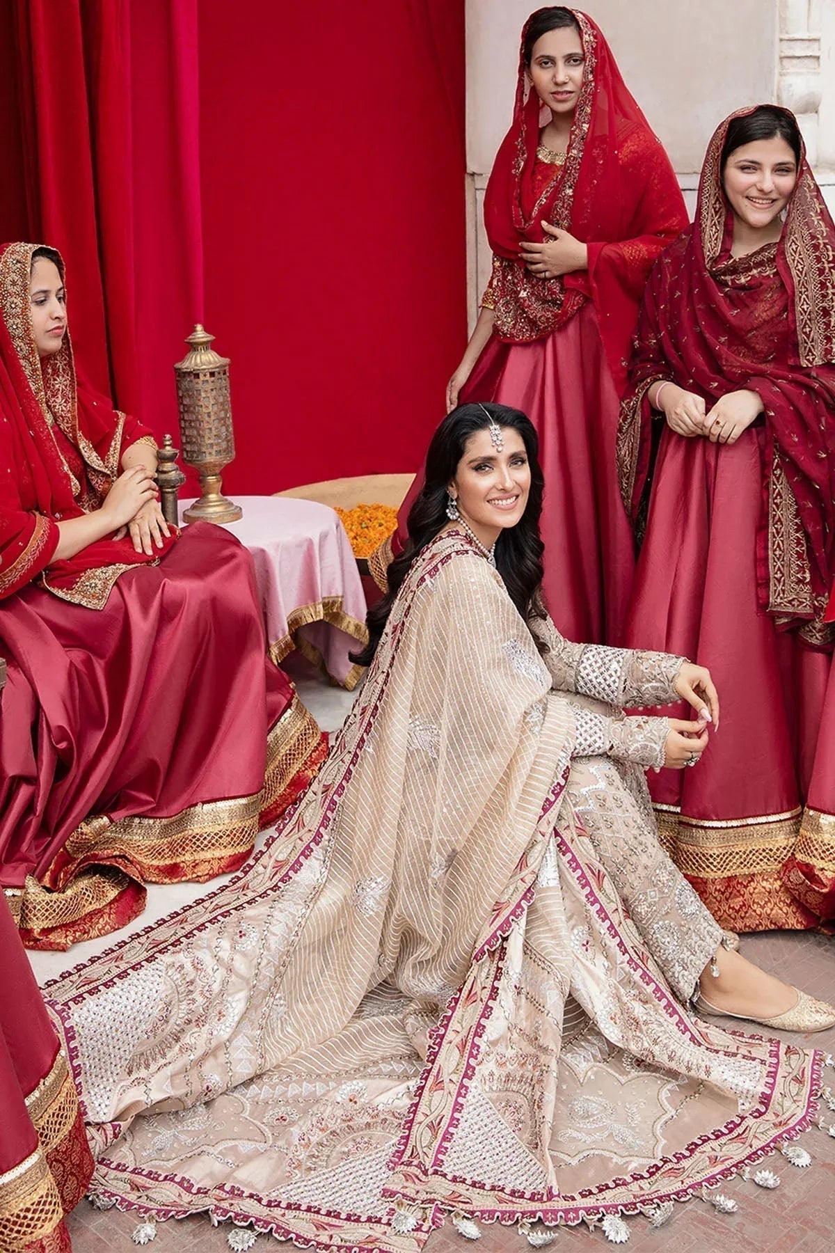 Nureh | Jhoomro Wedding Formals | Jaipur - Aqsa Fabrics