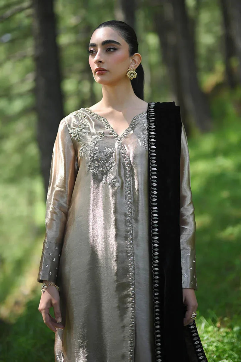 Hue Pret | Farasha Luxury Winter | Melek - Aqsa Fabrics