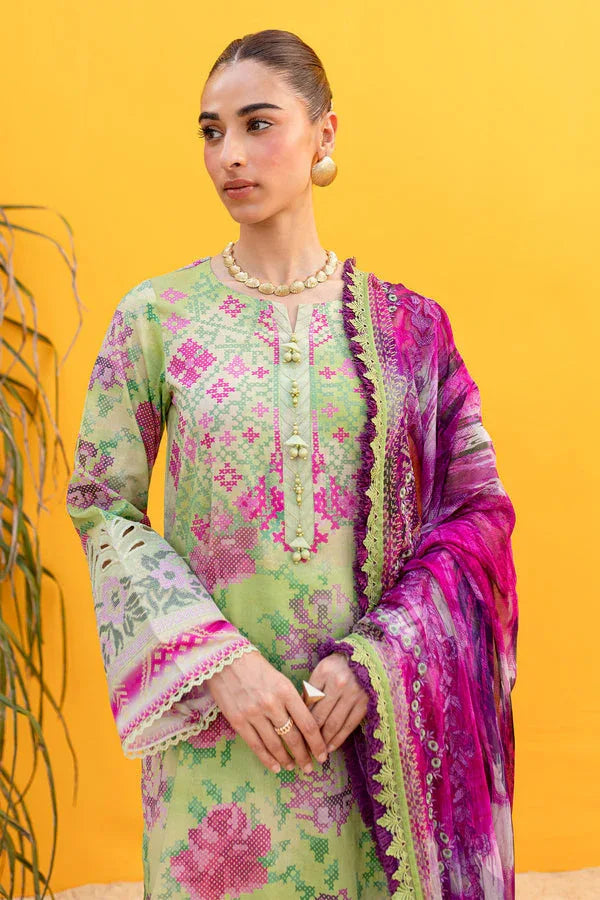 Nureh | Gardenia Lawn 24 | NS-139 A - Aqsa Fabrics