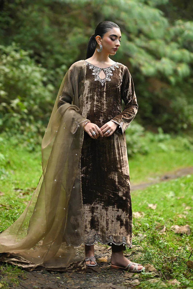 Hue Pret | Farasha Luxury Winter | Baran - Aqsa Fabrics