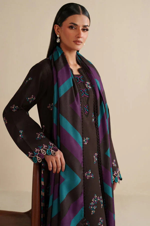 Farasha | Winter Spell 25 | Maple - Aqsa Fabrics