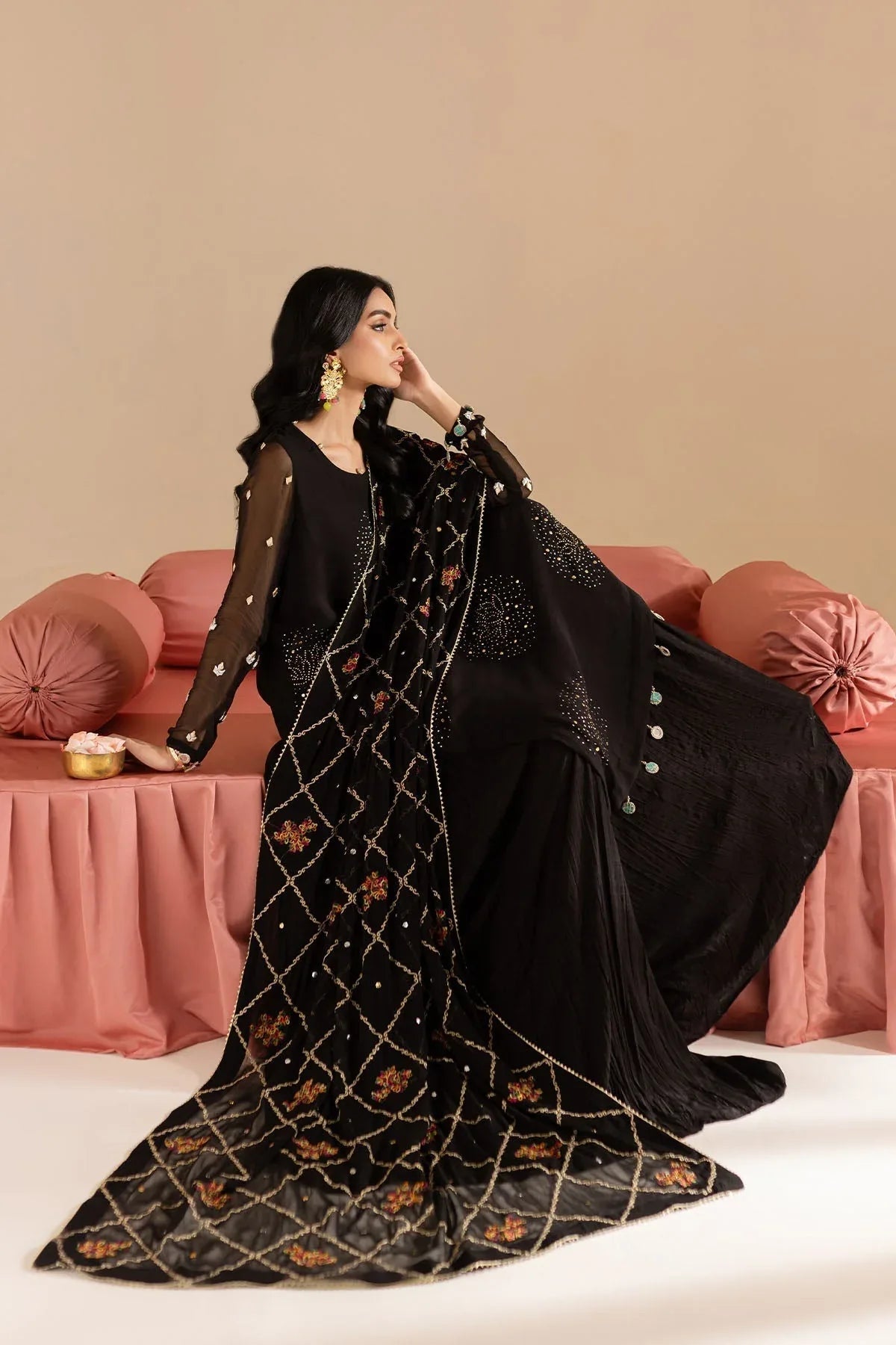 Nureh | Mukeshkari Formals | MK-12 - Aqsa Fabrics