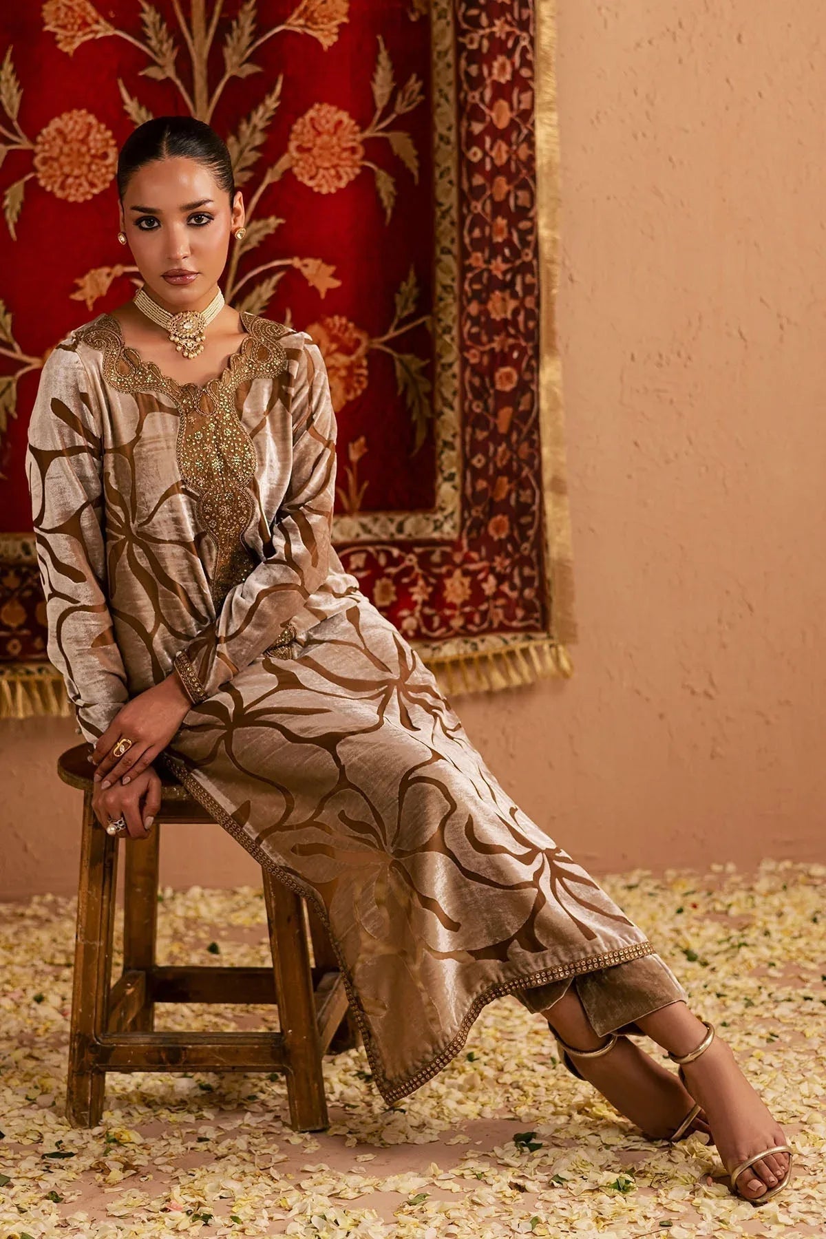 Nureh | Ballerina Winter 25 | NU2-191 - Aqsa Fabrics