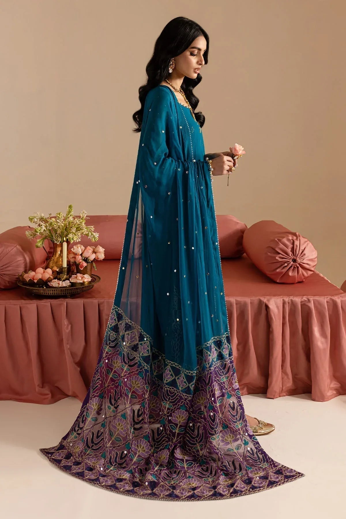 Nureh | Mukeshkari Formals | MK-10 - Aqsa Fabrics