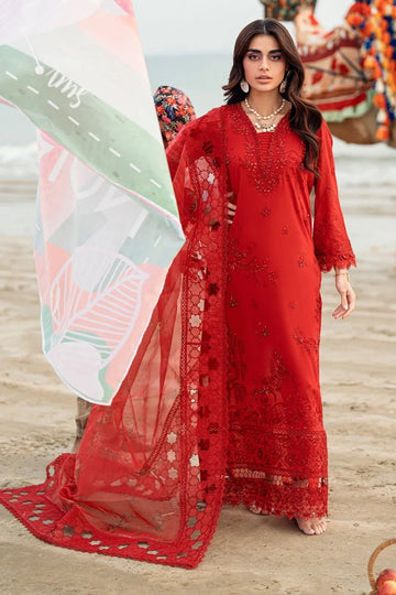 Nureh | Khuwab Luxury Lawn | NE-147 - Aqsa Fabrics