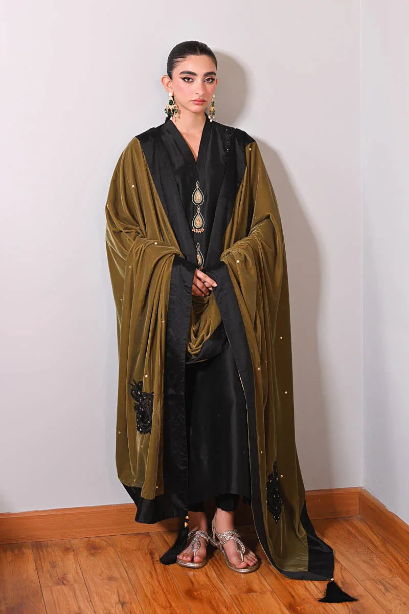 Hue Pret | Farasha Luxury Winter | Nisha - Aqsa Fabrics