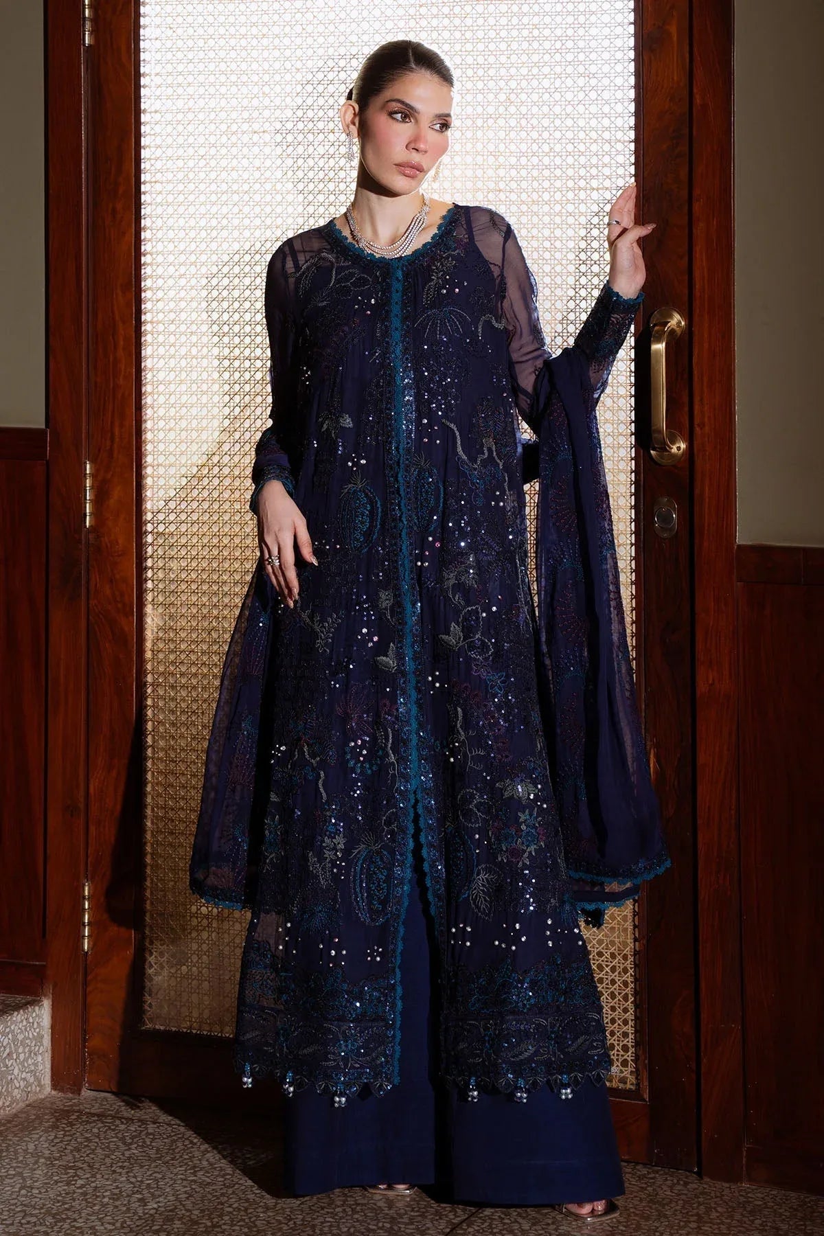 Nureh | Elaya Formals | NEL-87 - Aqsa Fabrics