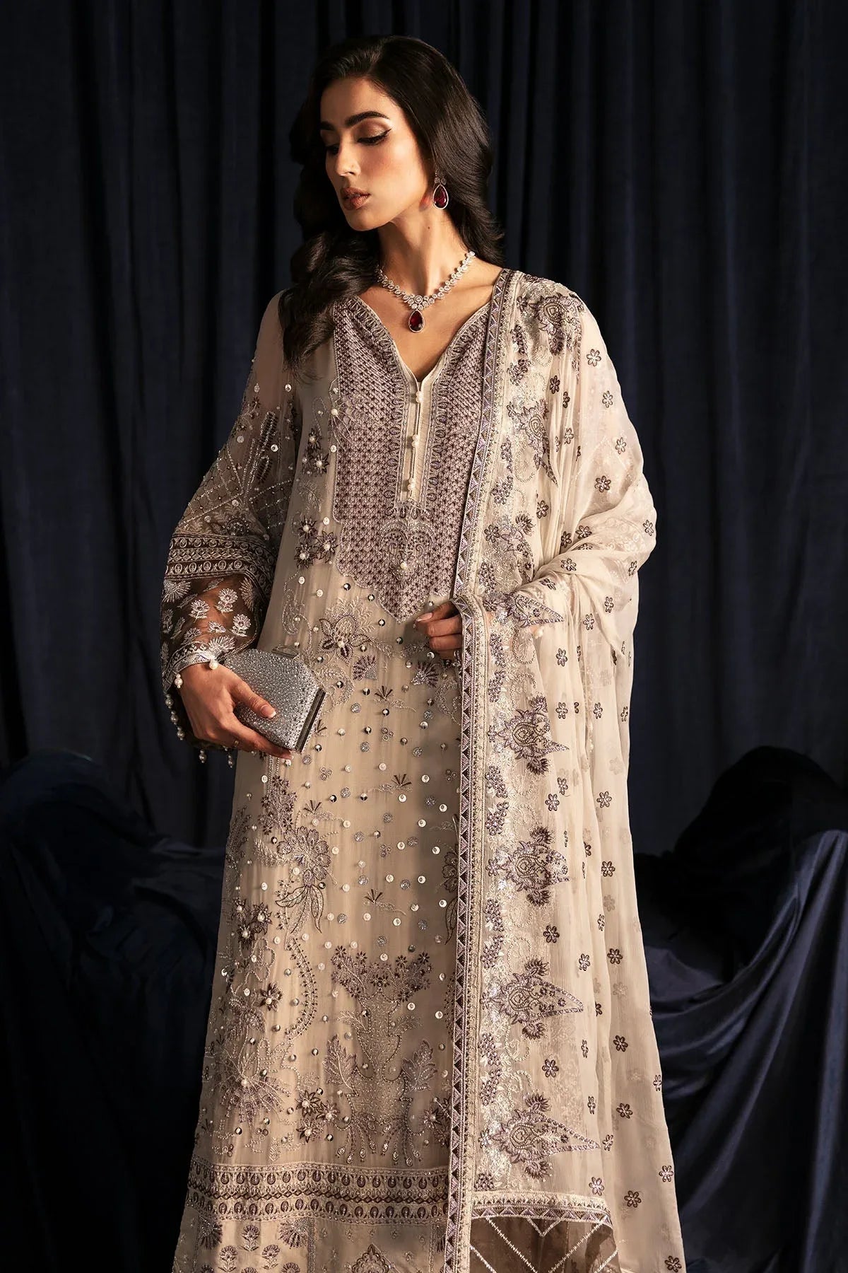Nureh | Elanora Formal 24 | NEL-46 - Aqsa Fabrics