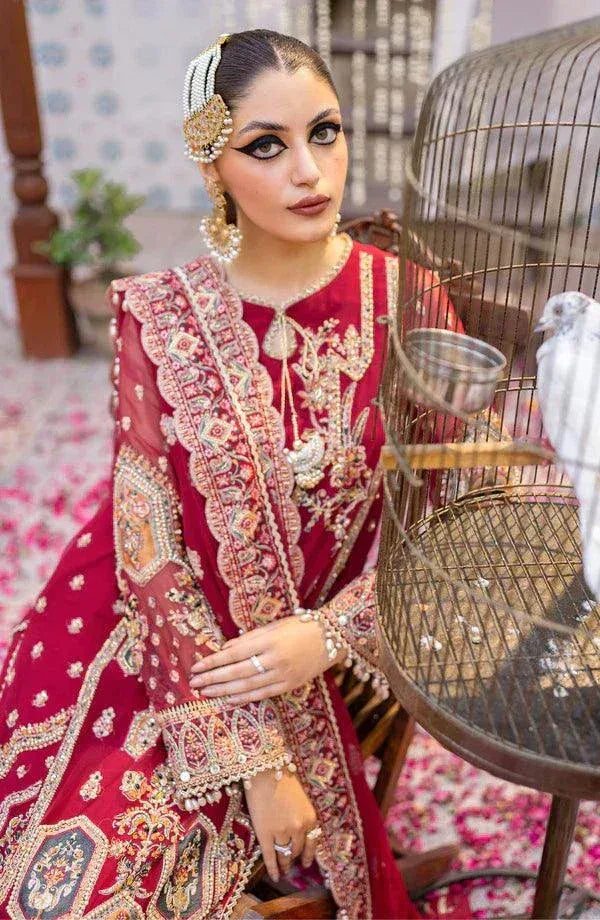 Eleshia | Zarin Wedding Formals 23 | Narina - Aqsa Fabrics