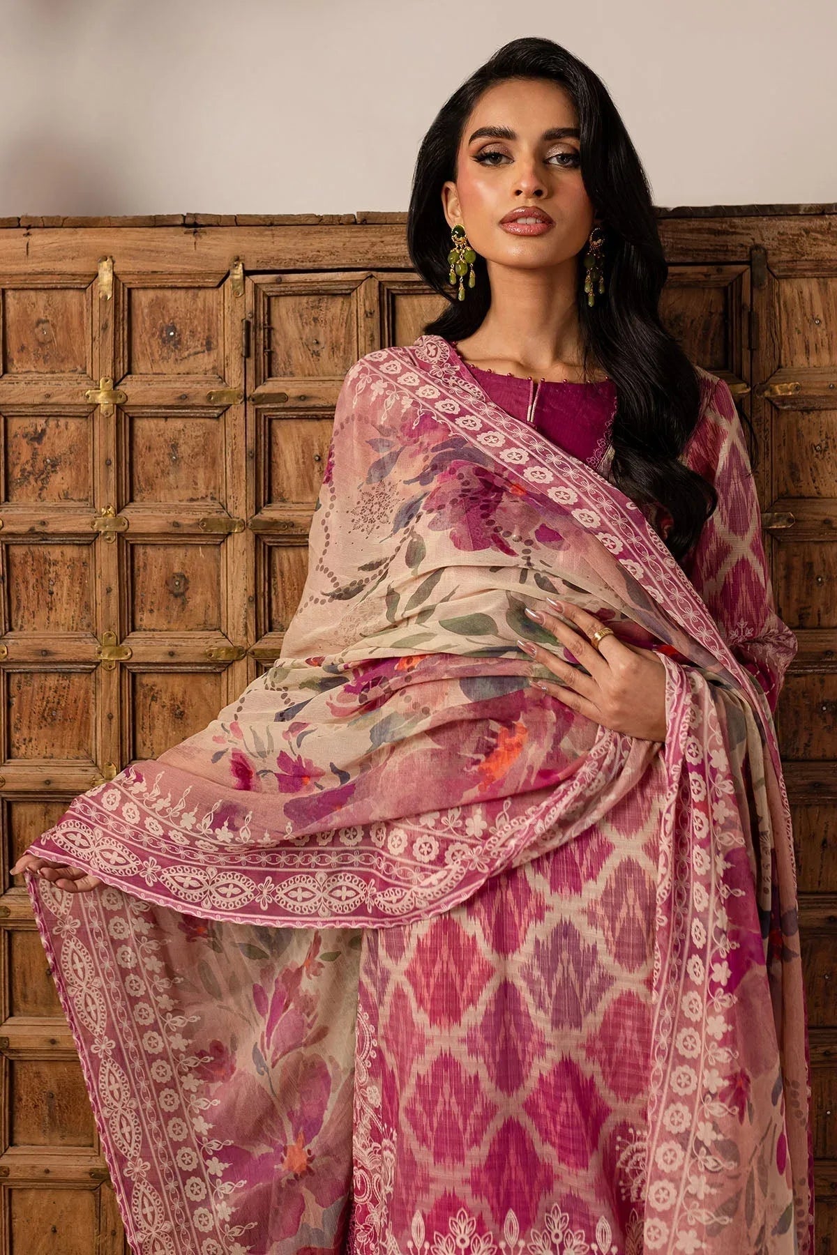 Nureh | Printed lawn 25 | SP-137 - Aqsa Fabrics