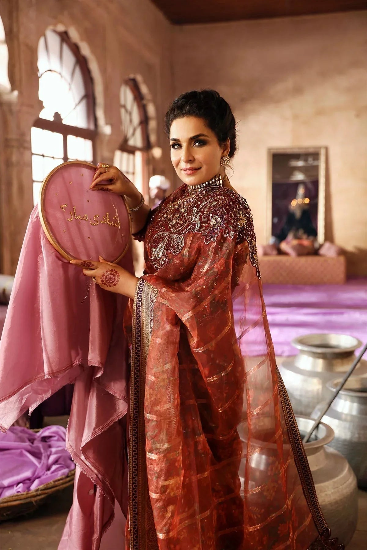 Nureh | Jhoomro Wedding Formals | NL-71 GEHNA - Aqsa Fabrics