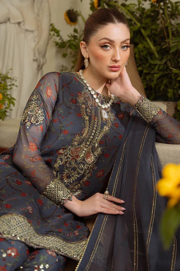 Nureh | Amaya Formals | AM-10 - Aqsa Fabrics