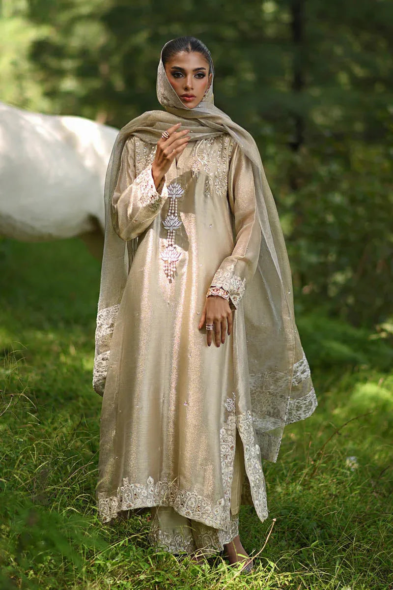 Hue Pret | Farasha Luxury Winter | Esmeray - Aqsa Fabrics