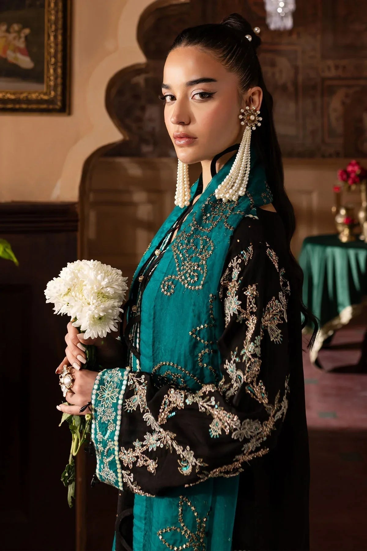 Nureh | Nur Mahal Formals |  NE-140 - Aqsa Fabrics