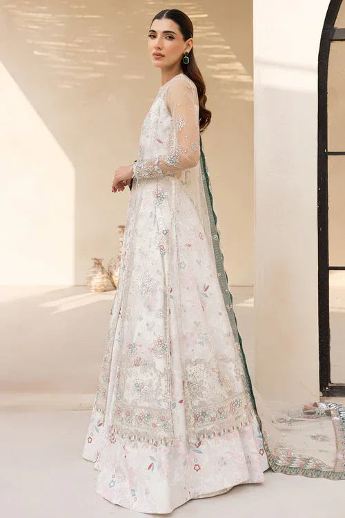 Farasha | Lu Zella Premium Formals 25 | Moonlight Mist - Aqsa Fabrics