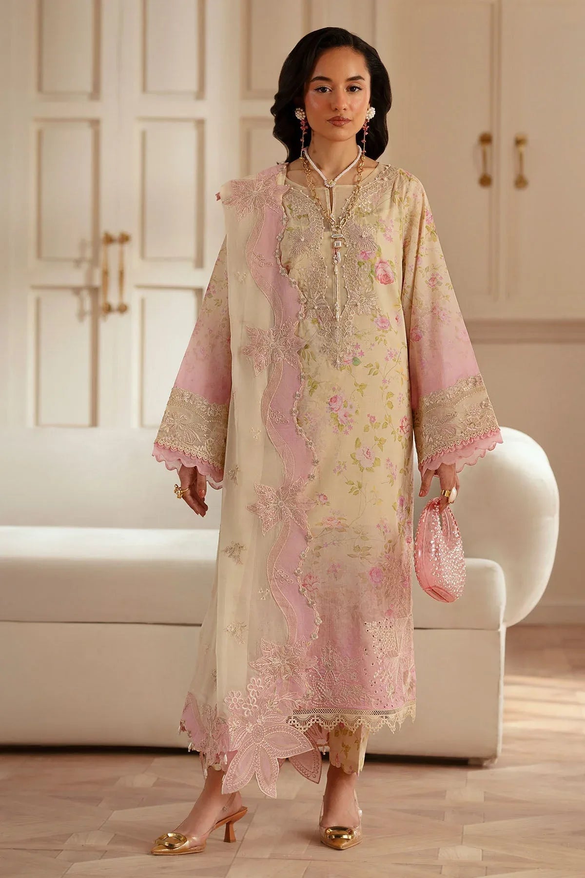 Nureh | Feya Eid Lawn | FE-05 - Aqsa Fabrics