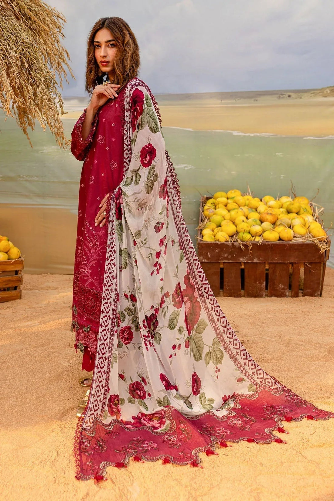 Nureh | Gardenia Lawn 25 | NSG-181 - Aqsa Fabrics