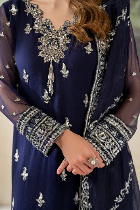 Declare | Chiffon Luxe | LUNE LFP-1110 - Aqsa Fabrics