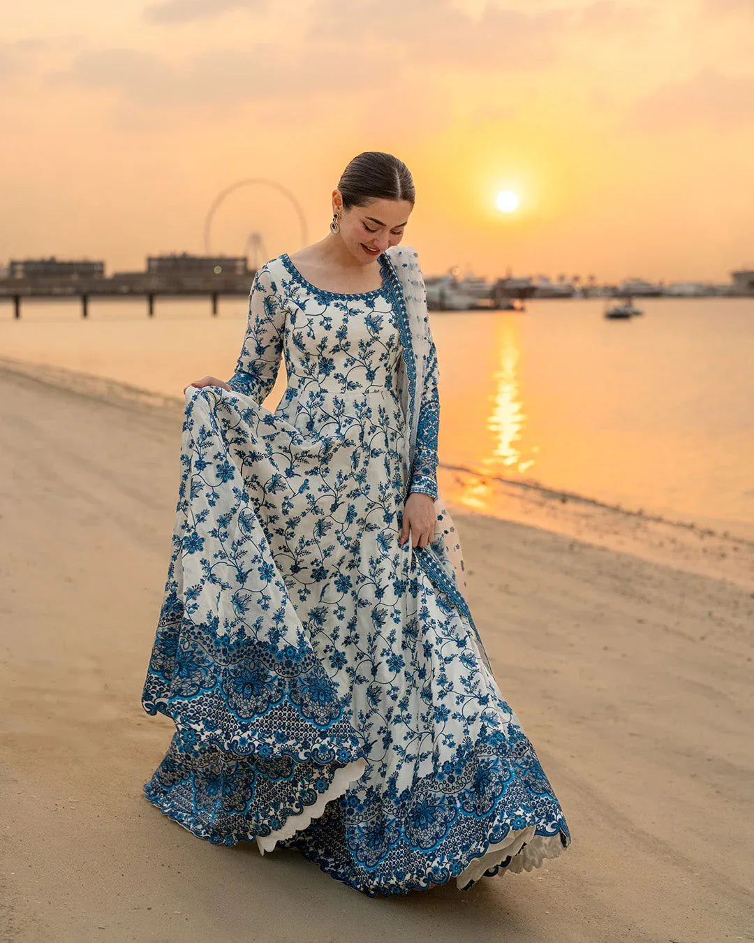 Faiza Saqlain | Aya Luxury Lawn 26' | Jehona