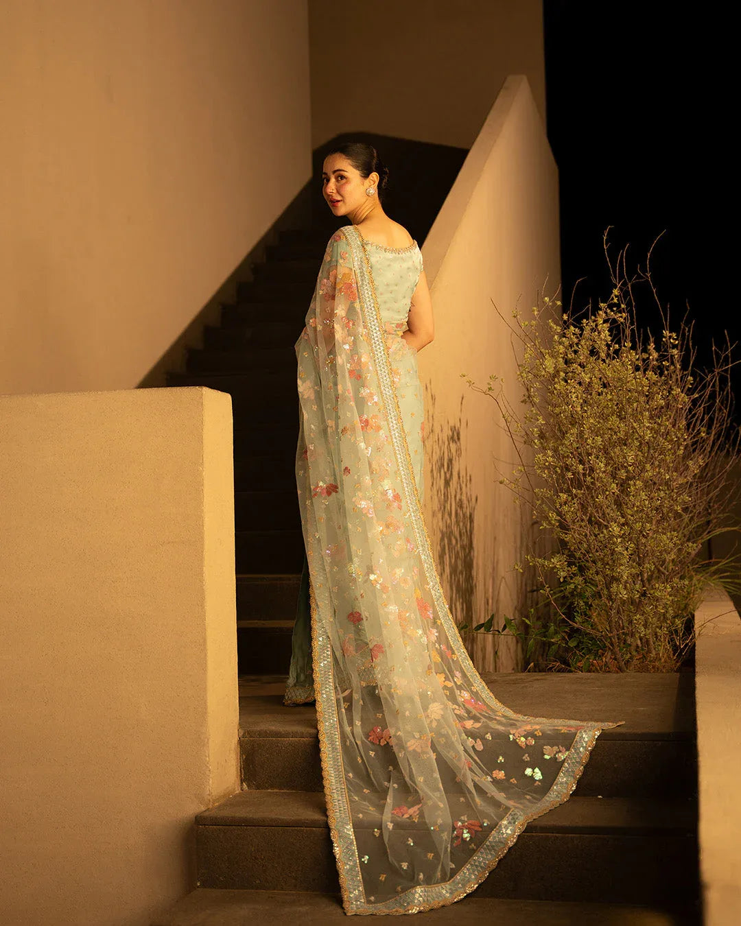 Faiza Saqlain | Reina Luxe | Nureet - Aqsa Fabrics