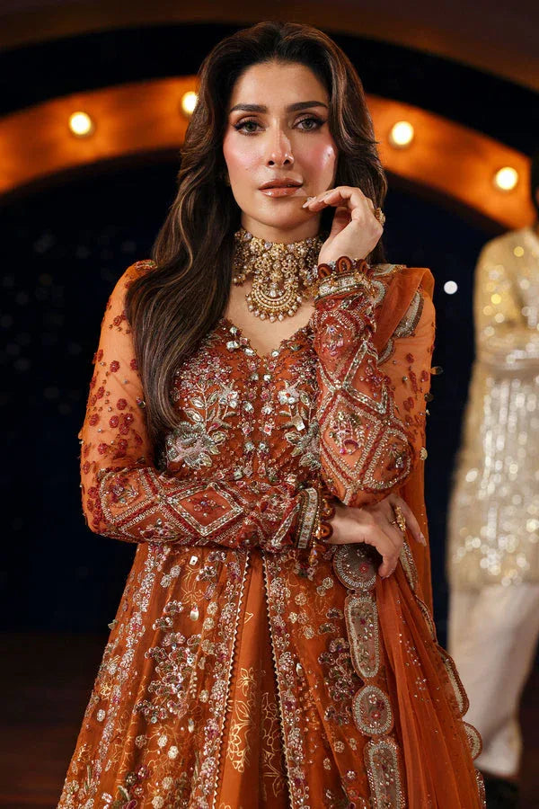 Nureh | Jhoomro Formals | NL-80 Zardozi - Aqsa Fabrics
