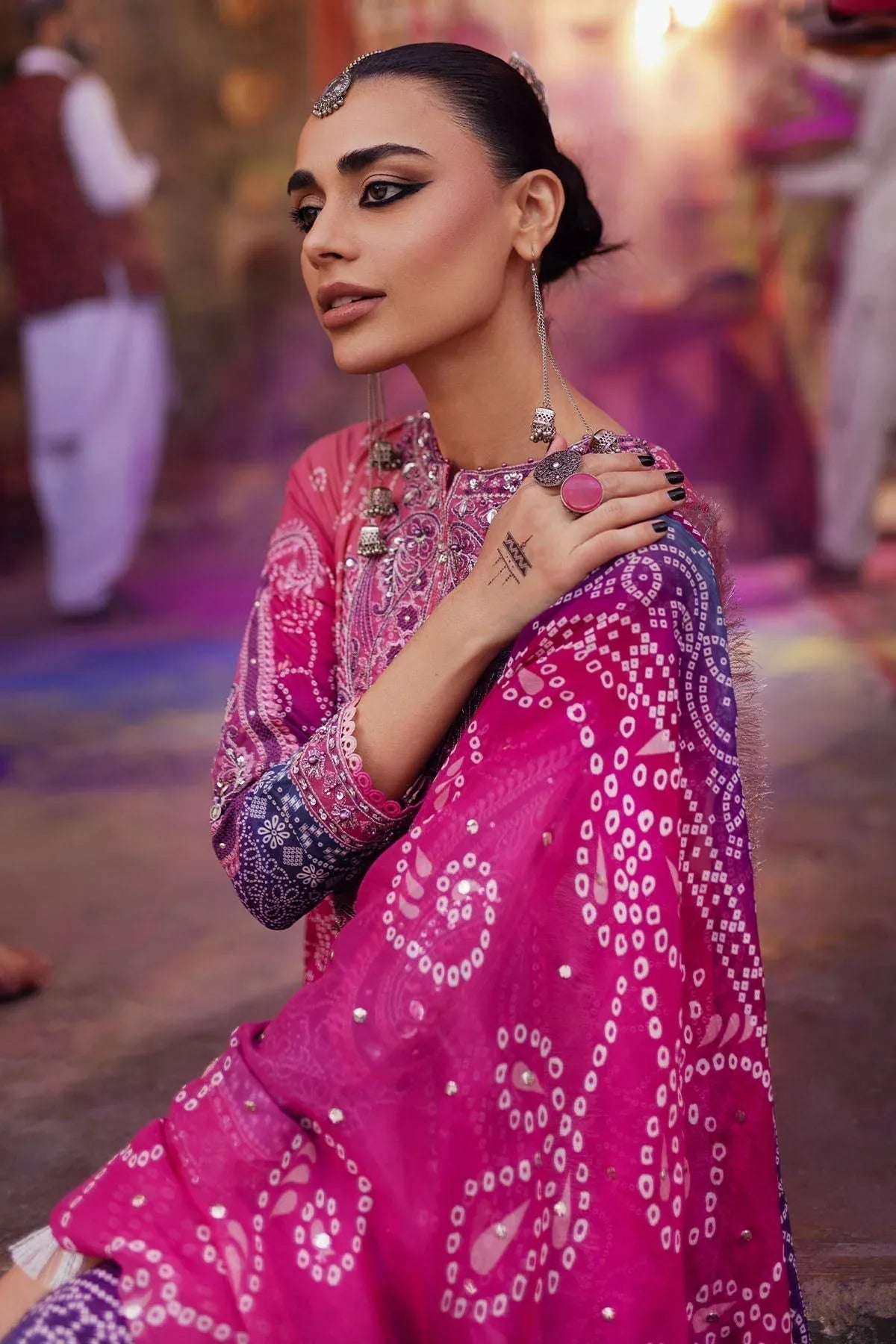 Nureh | Bazaar Lawn | NS-131 - Aqsa Fabrics