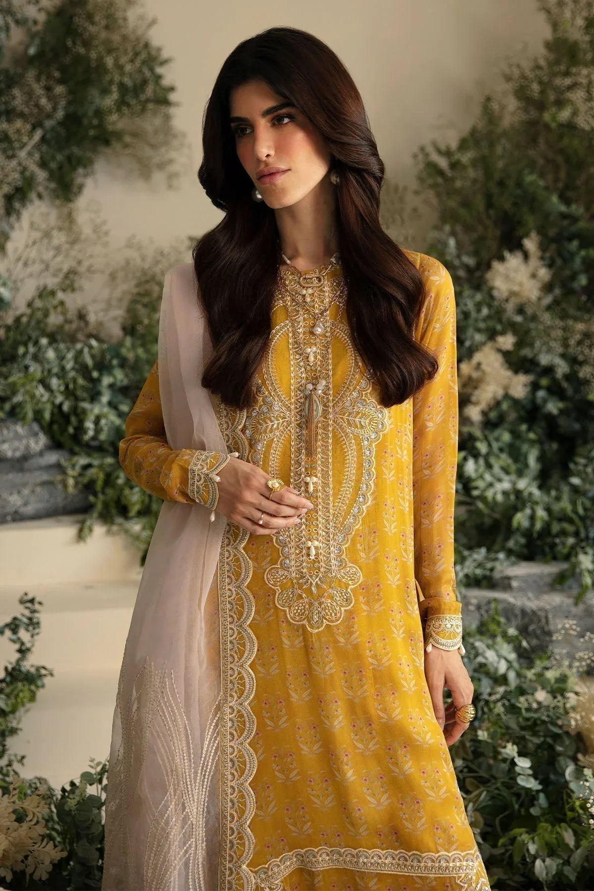 Nureh | Amaya Formals | AM-05 - Aqsa Fabrics