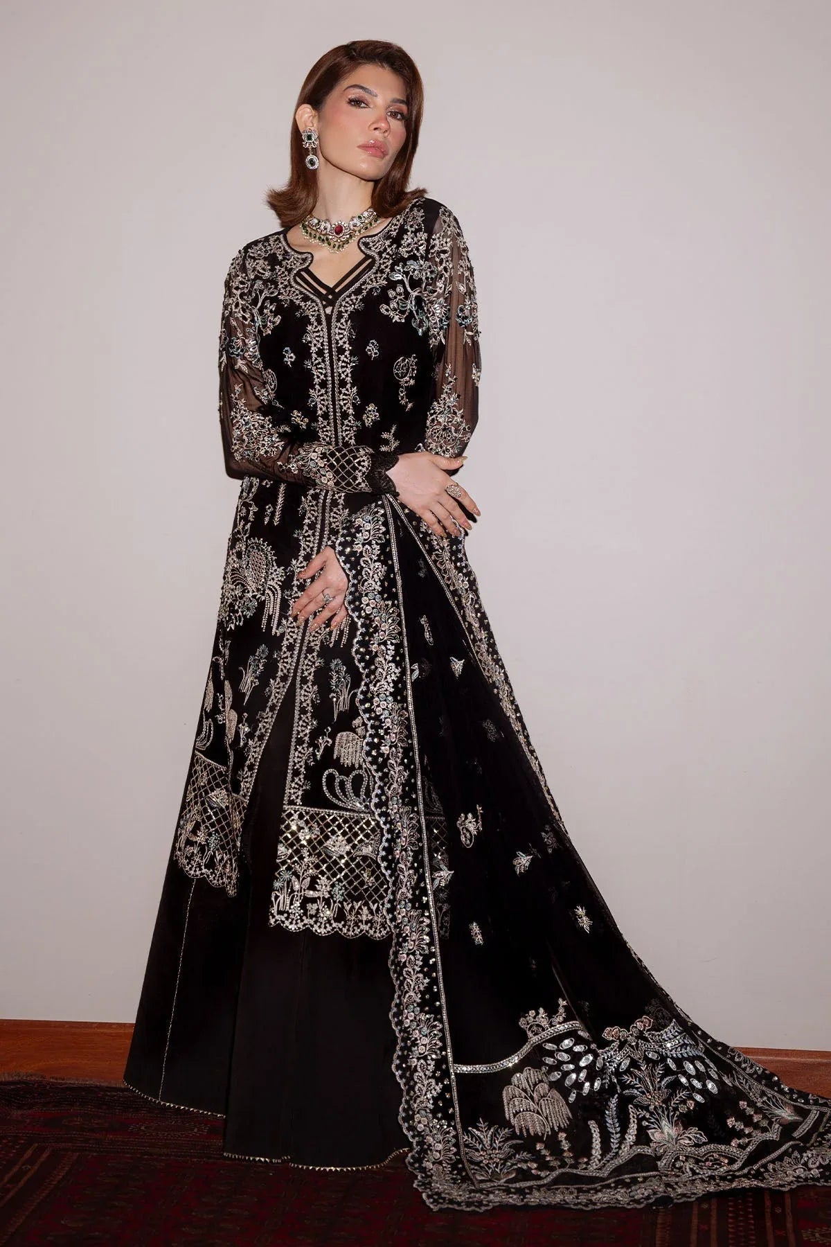 Nureh | Elaya Formals | NEL-89 - Aqsa Fabrics