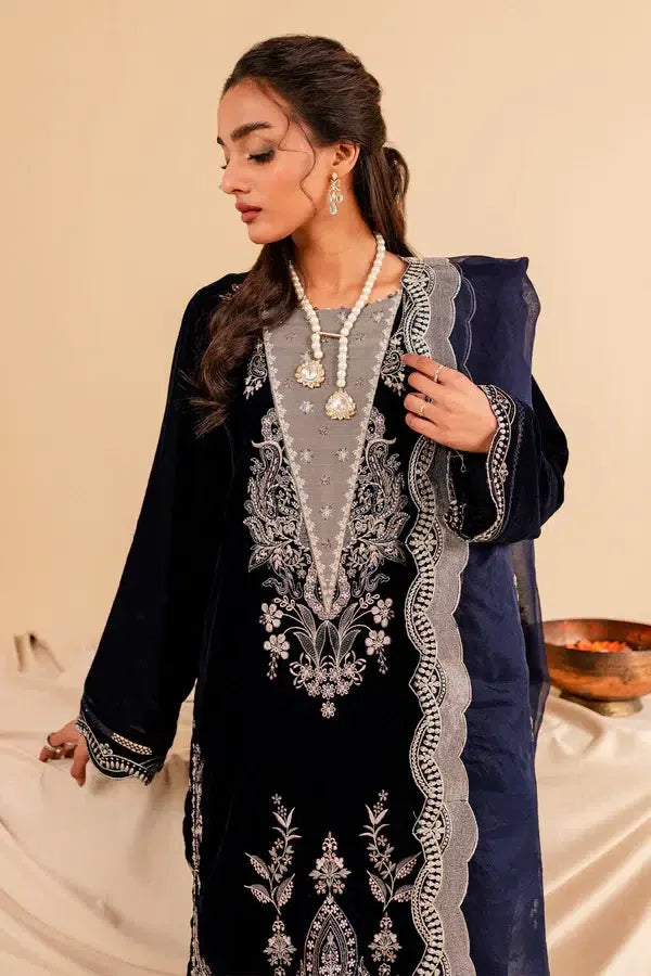 Nureh | Shades of Winter | Liza - Aqsa Fabrics