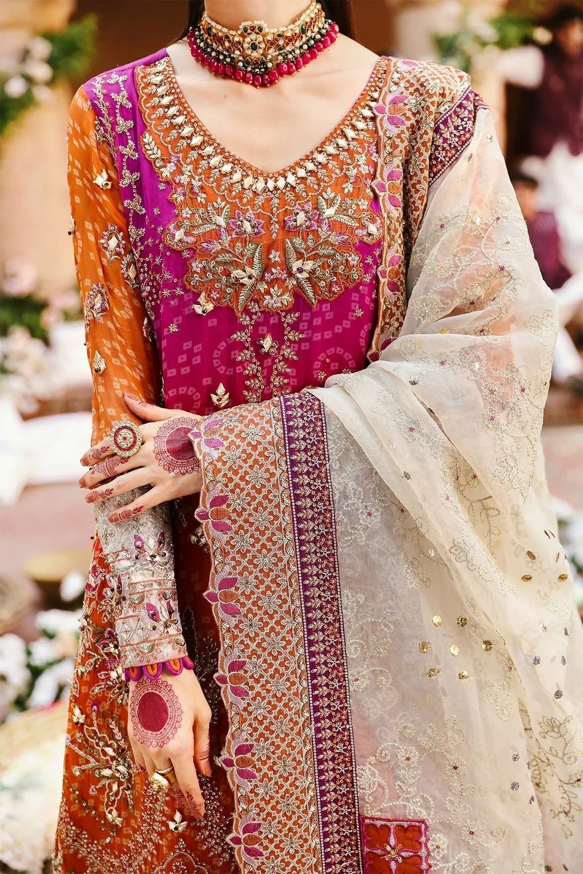 Nureh | Jhoomro Wedding Formals | NL-66 BANO - Aqsa Fabrics