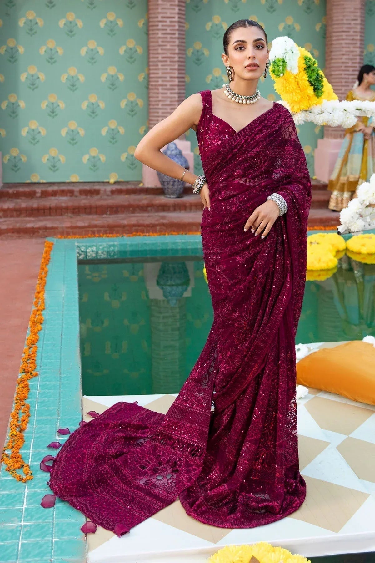 Nureh | Jhoomro Wedding Formals | NL-56 - ANARI - Aqsa Fabrics