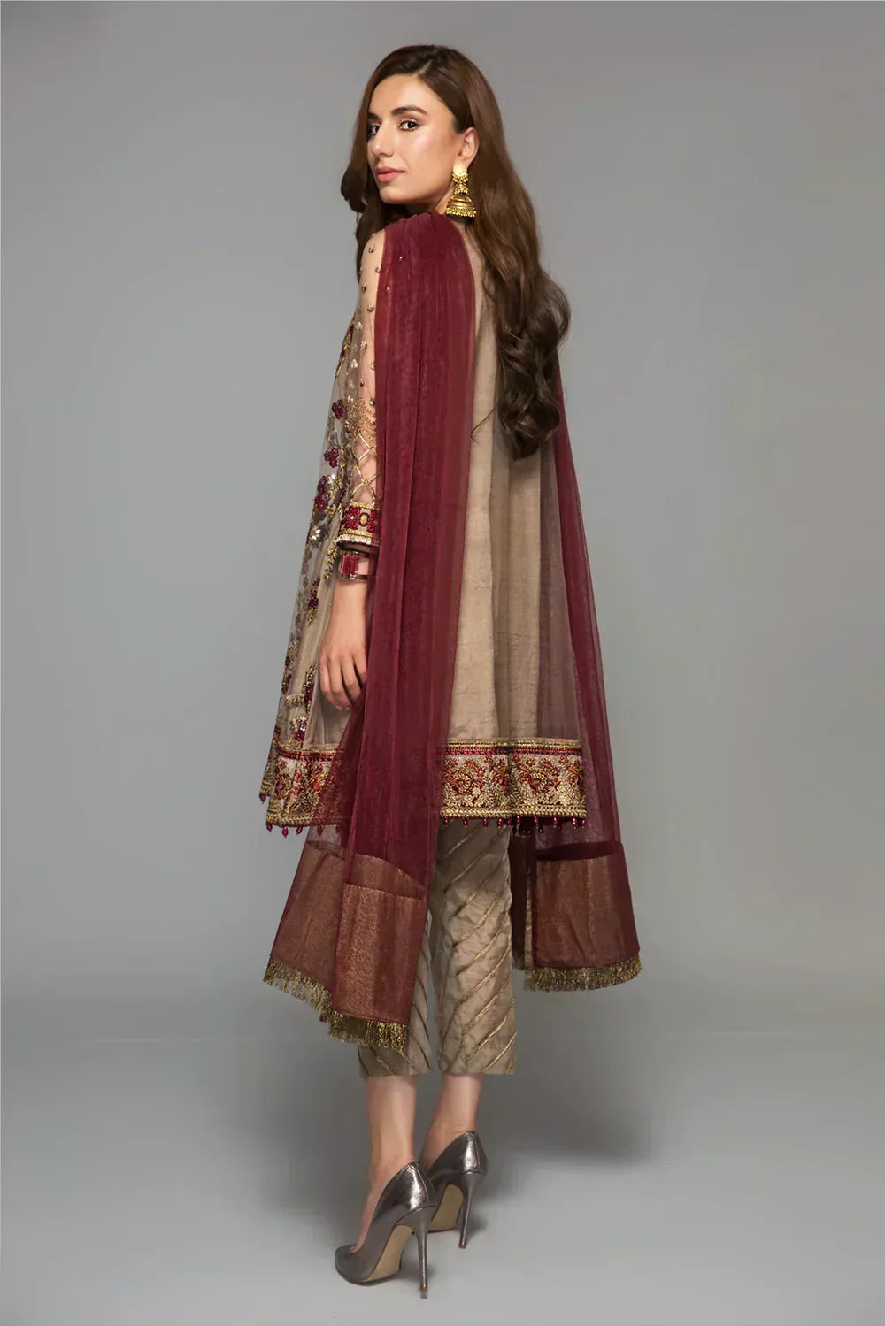 Baroque | Formals Collection | UF-14 - Aqsa Fabrics