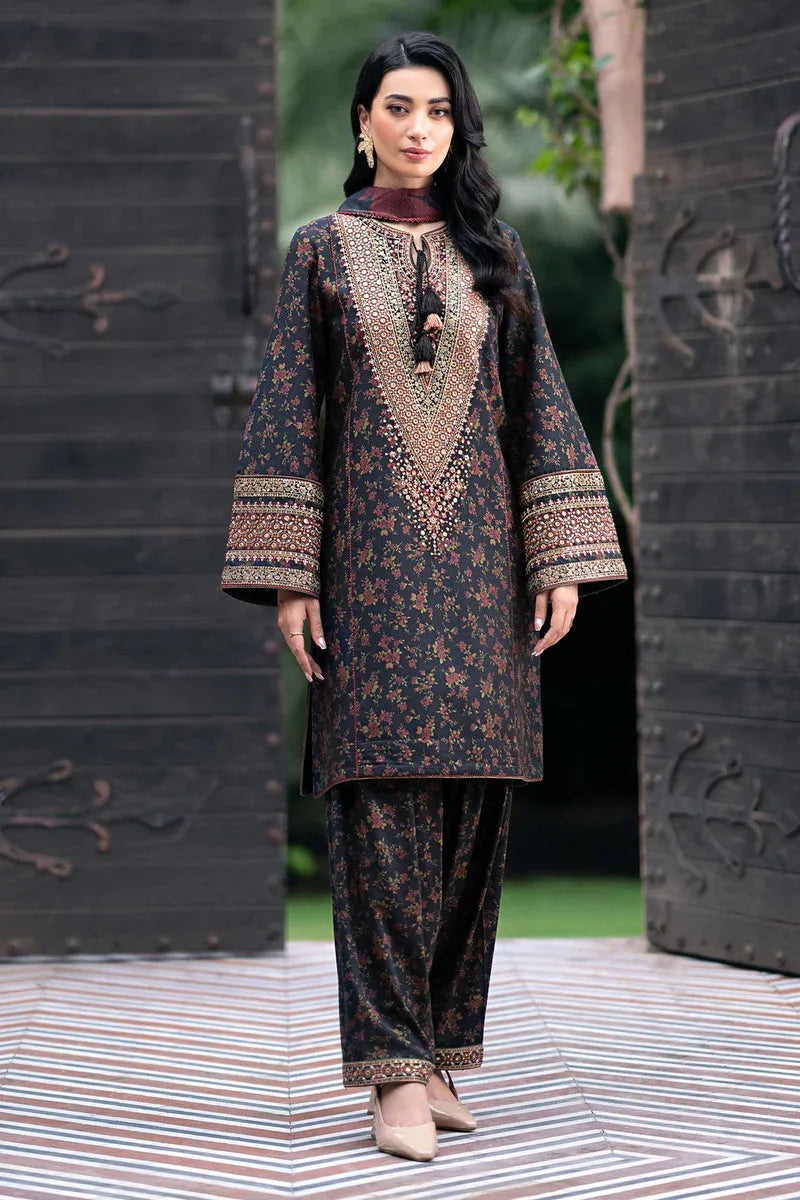 Jazmin | Winter Edition 24 | VISCOSE UW-0068 - Aqsa Fabrics