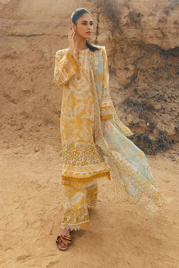 Nureh | Gardenia Lawn 24 | N-02 - Aqsa Fabrics