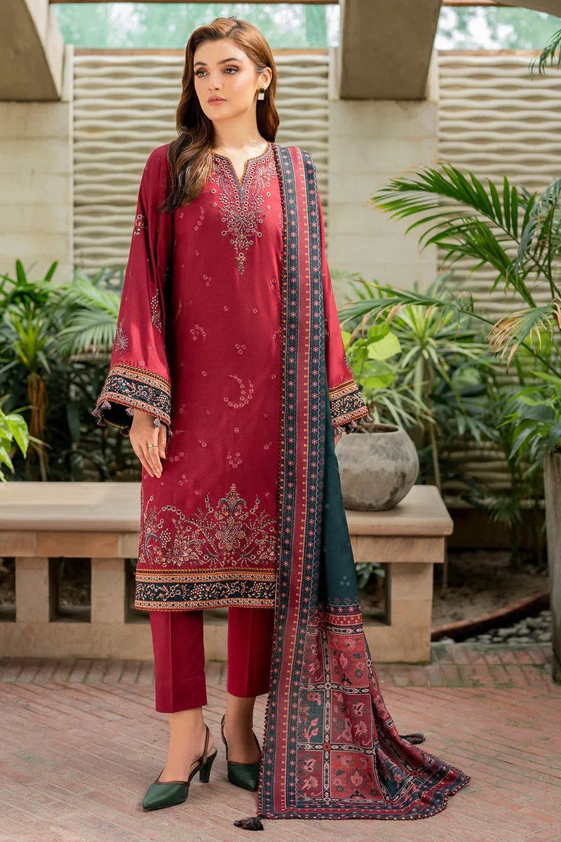 Jazmin | Winter Edition 24 | VISCOSE UW-0048 - Aqsa Fabrics