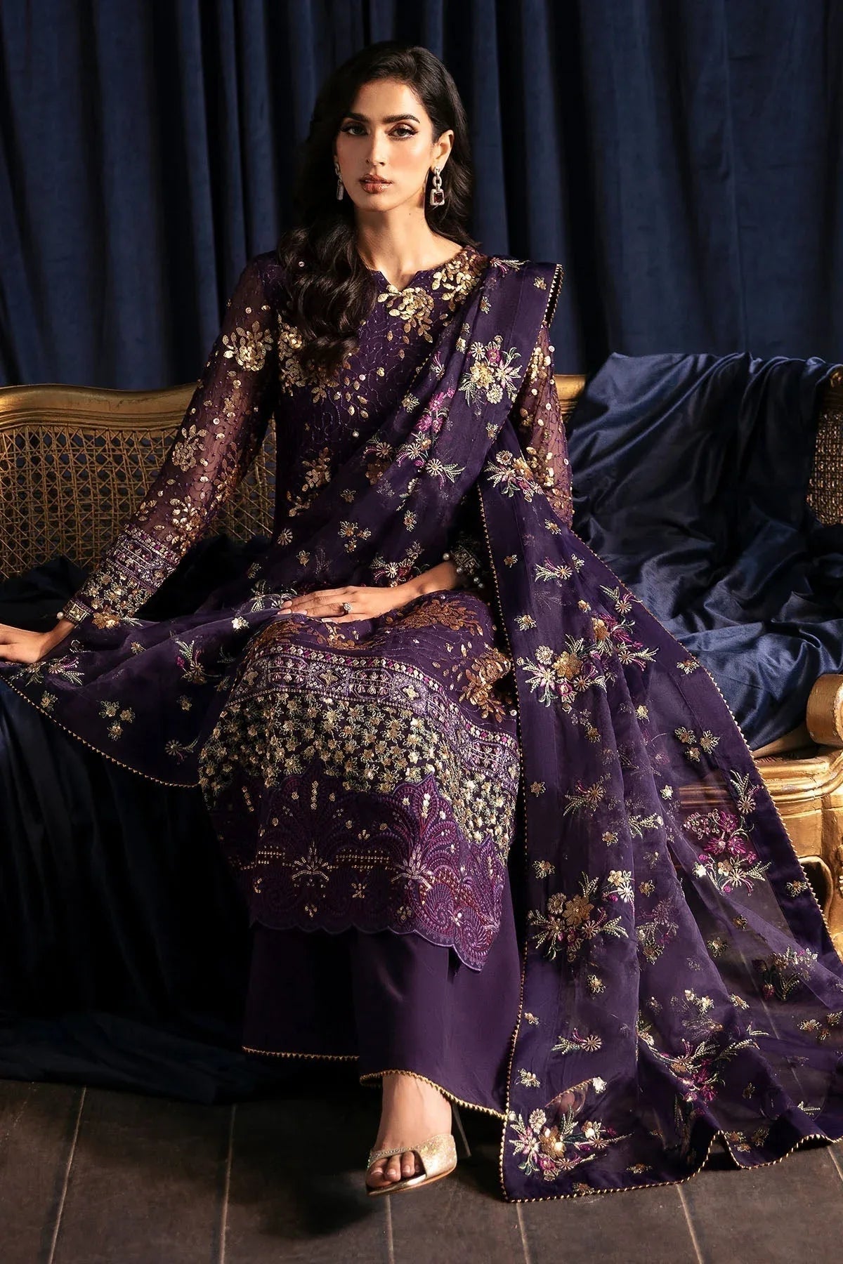 Nureh | Elanora Formal 24 | NEL-45 - Aqsa Fabrics